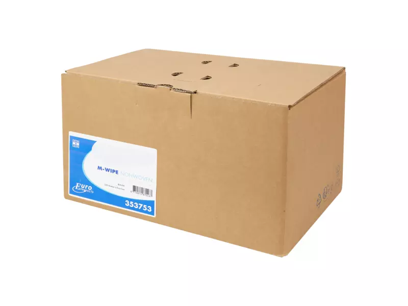M-wipes blauw 42 x 35 cm 2 x 160 doeken in dispenserdoos