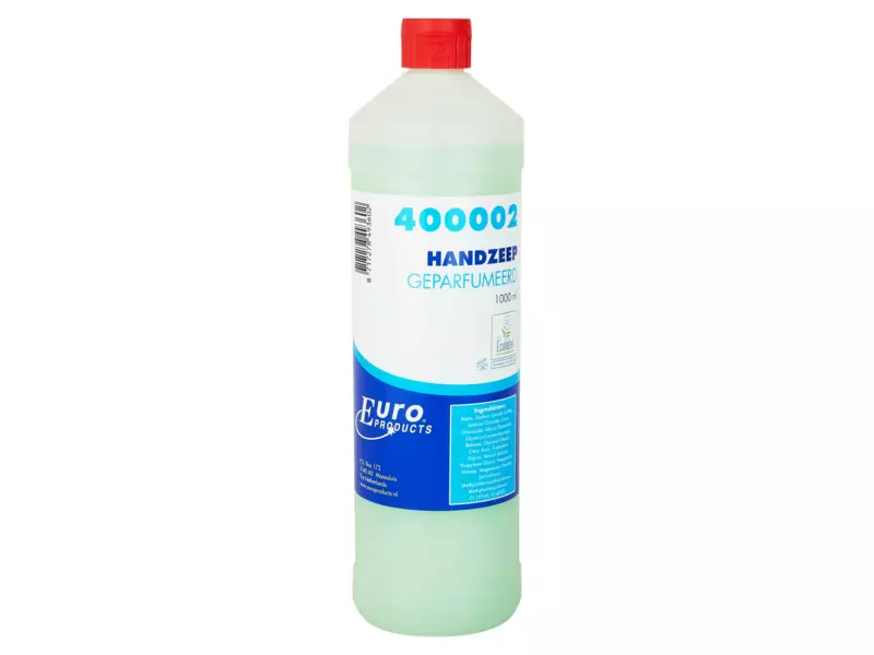 Euro handzeep de luxe, groen 12 x 1 ltr