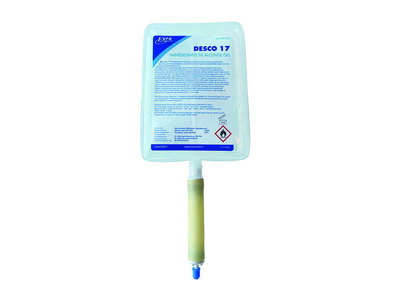 Desinfectie alcohol gel 6 x 800 ml