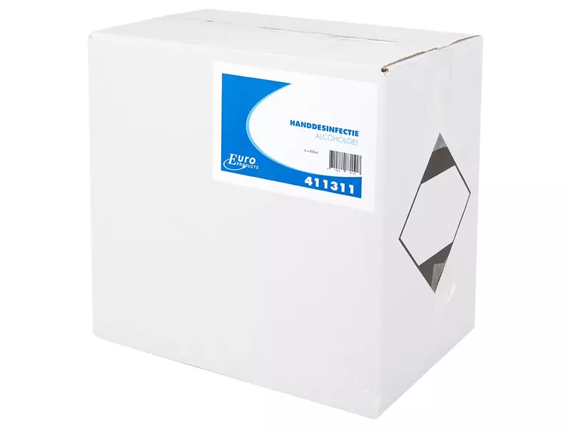 Desinfectie alcohol gel 6 x 800 ml