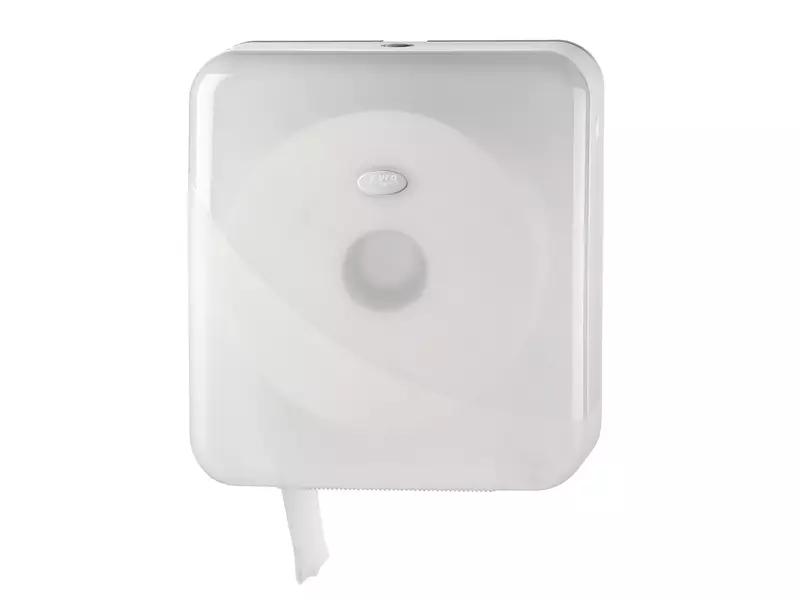 Toiletpapierdispenser maxi jumbo Pearl wit