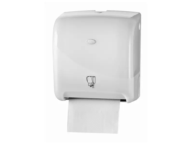 Handdoekroldispenser matic Tear & Go Pearl wit