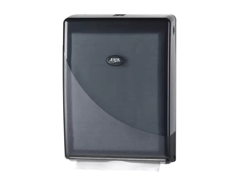 Handdoekdispenser multifold - c fold Pearl zwart