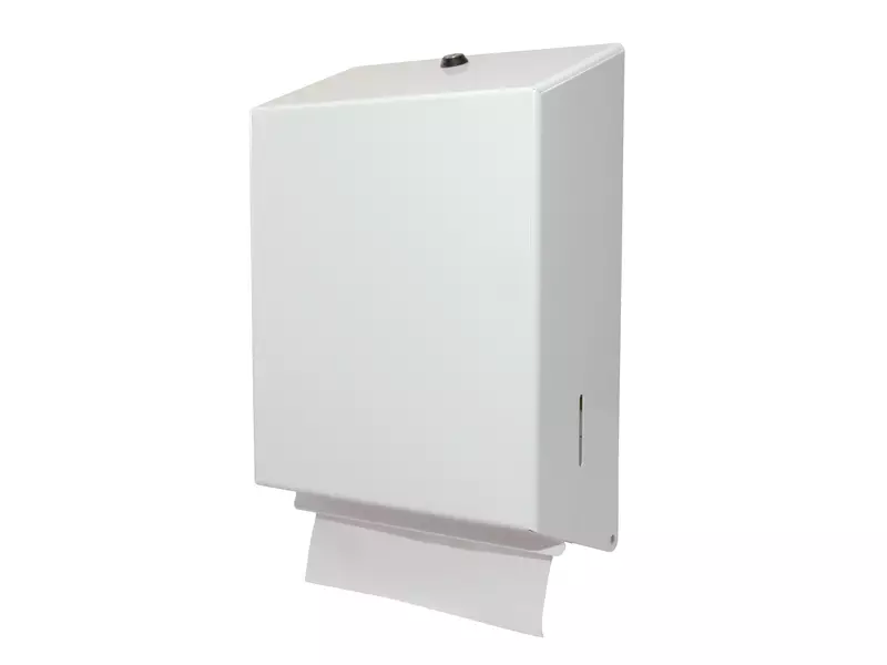 Handdoekdispenser wit