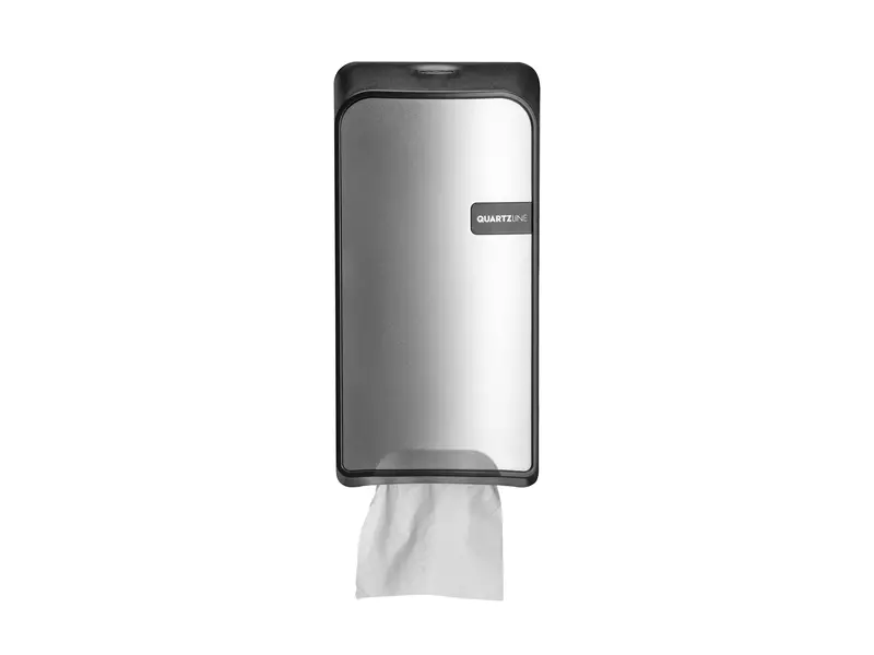 Toiletpapierdispenser Bulkpack QuartzLine zilver