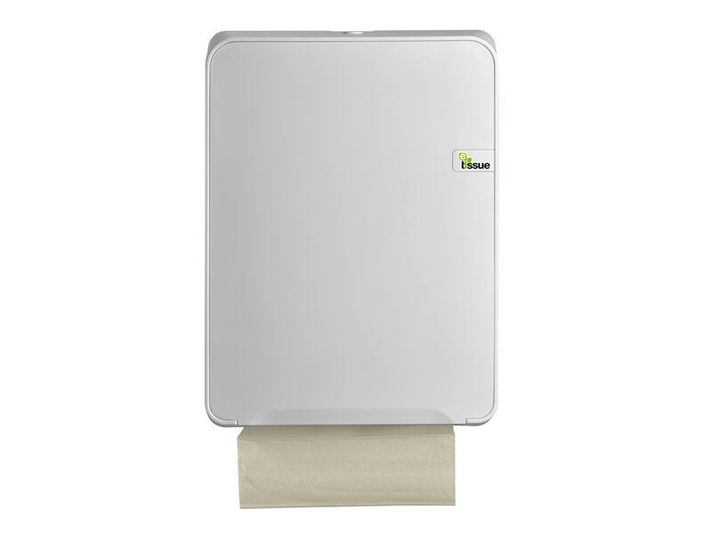 Handdoekdispenser Multifold - C fold E-tissue Wit