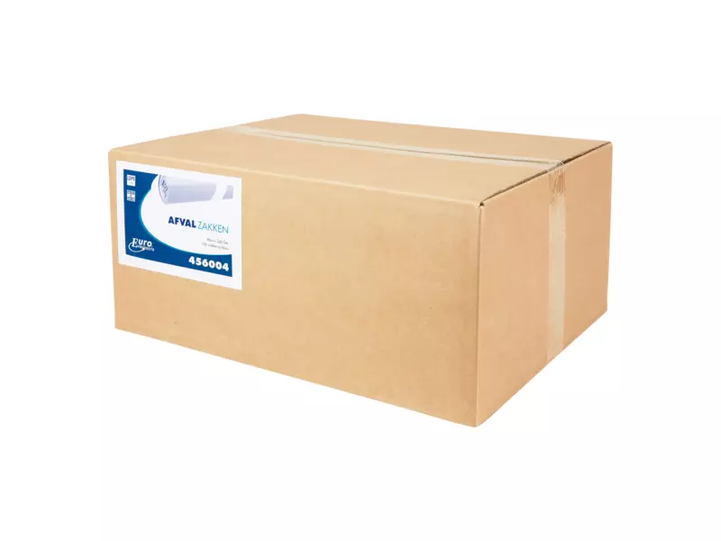 Afvalzak 65/25 x 140 cm T70 LDPE blauw 10 rol x 10 stuks