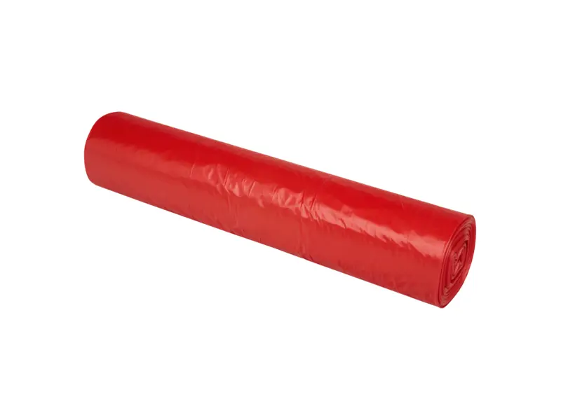 Afvalzak 70 x 110 cm T50 LDPE Rood 10 rol x 25 stuks