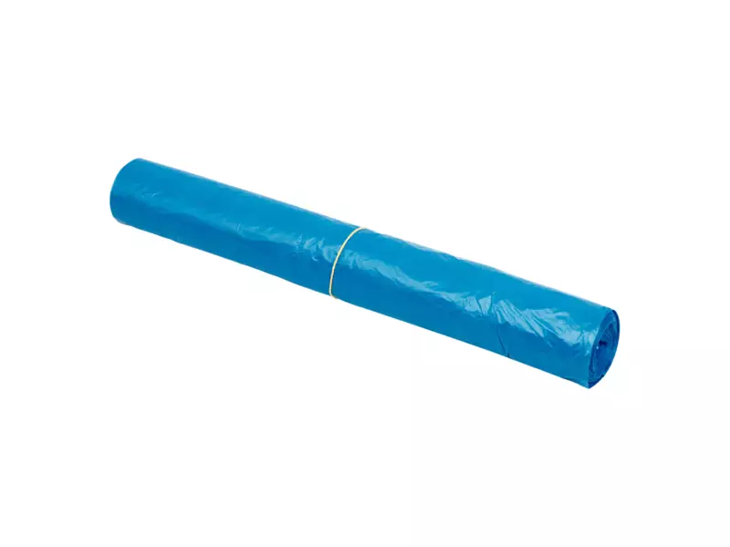 Afvalzak 70 x 110 cm HDPE Blauw T25 25 rol x 20 stuks