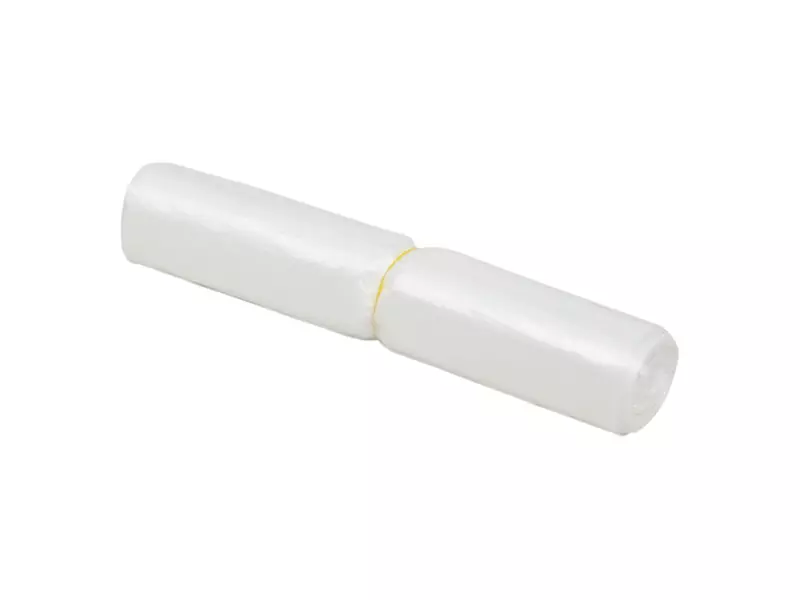 Afvalzak 63 x 70 cm T15 HDPE transparant 20 rol x 50 stuks