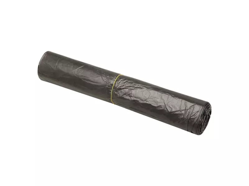 Afvalzak 50 x 55 cm T15 HDPE zwart 20 rol x 50 stuks
