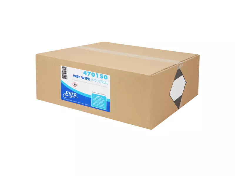 Wet wipes 25 x 31 cm 4 x 150 doeken in een emmer