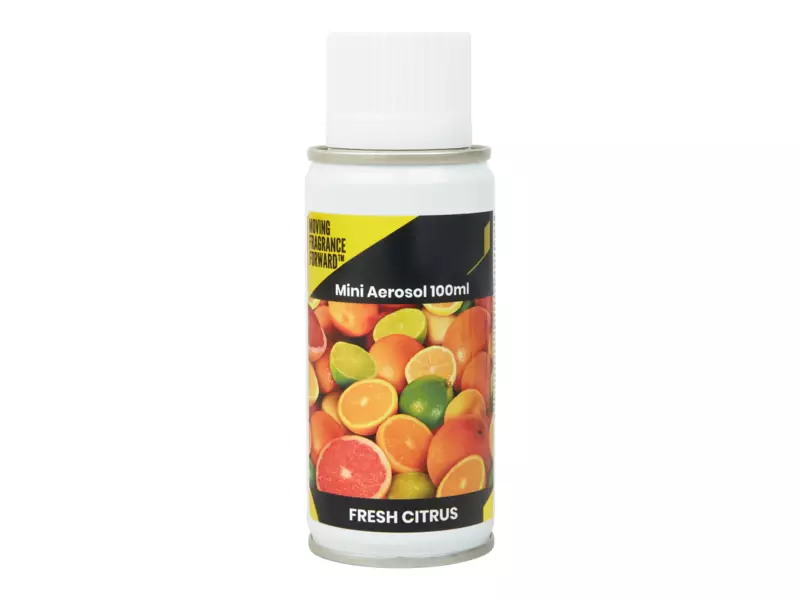 Luchtverfrisser Aerosol fresh citrus 100 ml 12 stuks