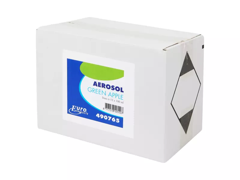 Luchtverfrisser Aerosol green apple 100 ml 12 stuks
