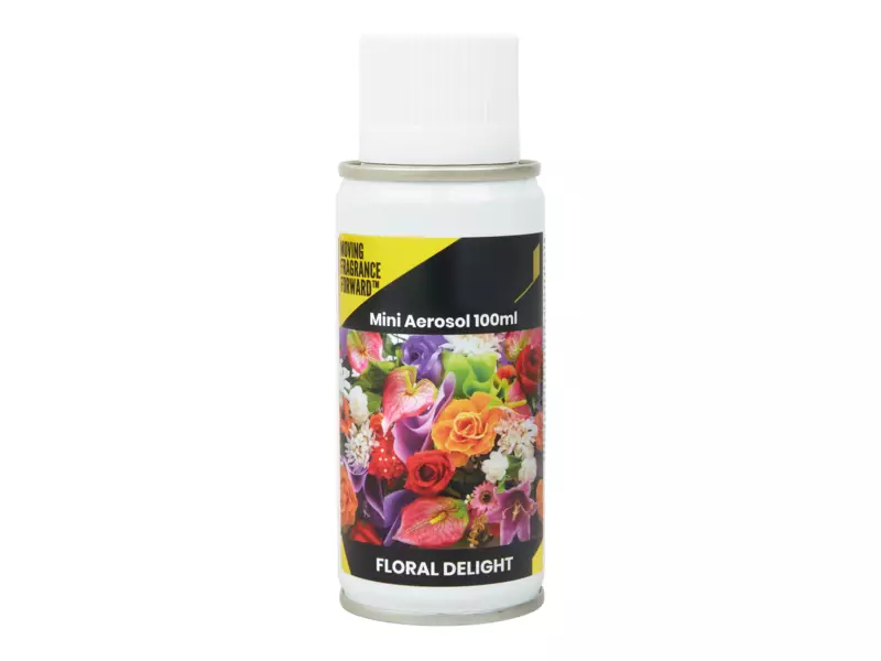 Luchtverfrisser aerosol floral delight 100 ml 12 stuks