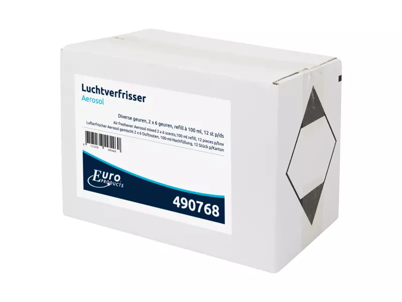 Luchtverfrisser Aerosol mix doos 100 ml 12 stuks