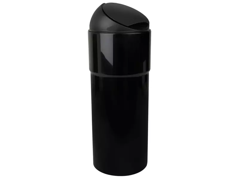 Sani-biobin zwart 6,5 ltr met wandbev 1 x bin + 1 x refill 6,5 ltr (90)