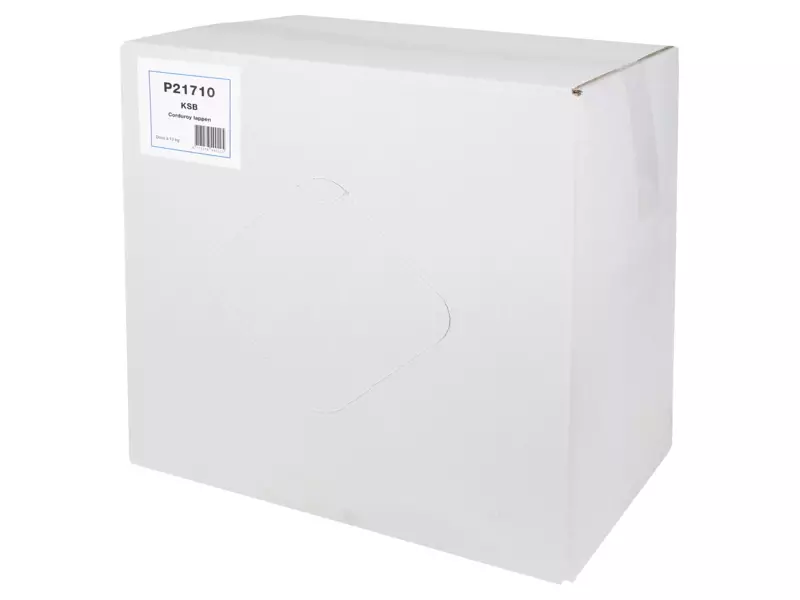 KSB - corduroy gesneden doos a 10 kg