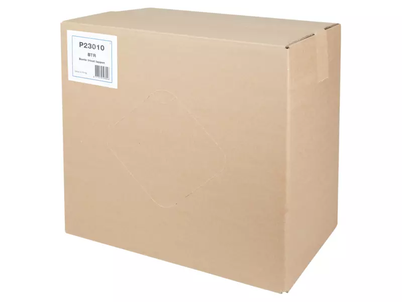BTR - bonte tricot lappen doos a 10 kg