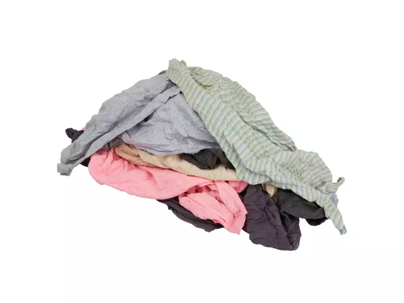 POLO - dunne bonte tricot lappen doos a 5 kg