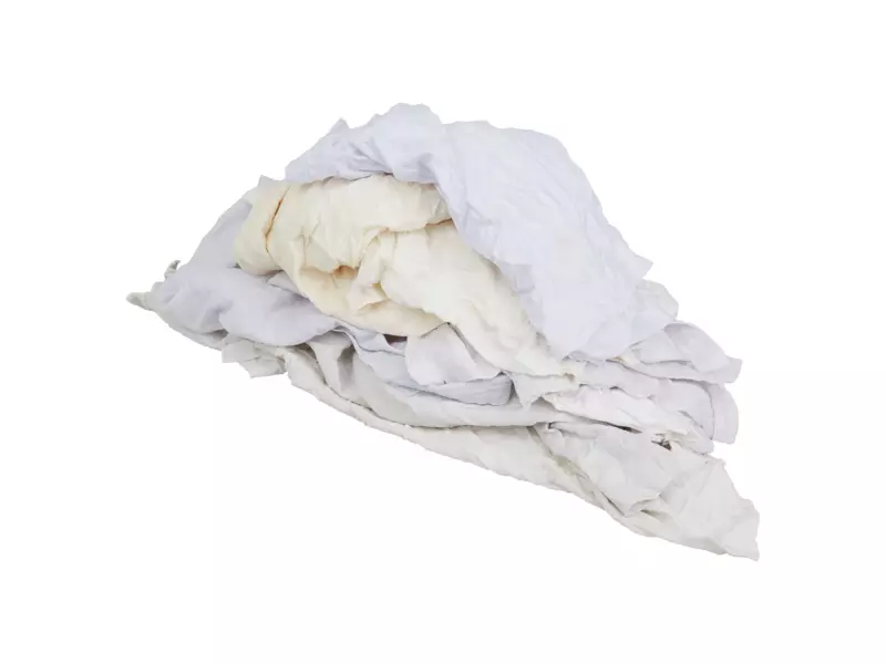 WTR - witte tricot met gekleurd randje doos a 5 kg