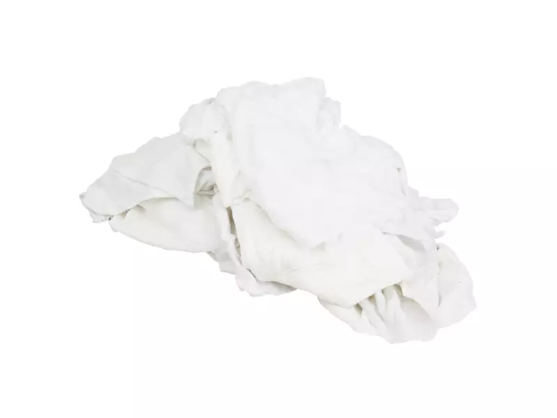 WTR - witte tricot met gekleurd randje zak a 25 kg