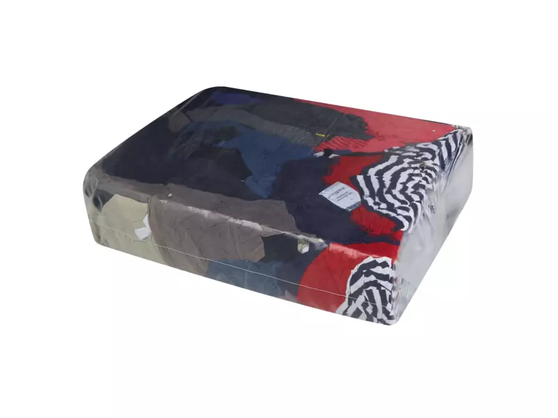 POLO - dunne bonte tricot lappen zak a 5 kg