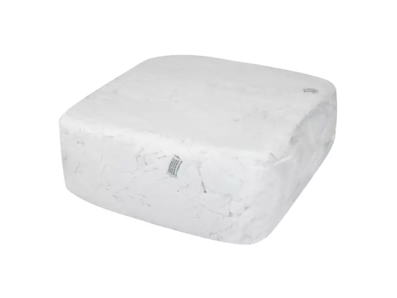 WBAD-MIX - witte badstof gesneden mix zak a 8 kg