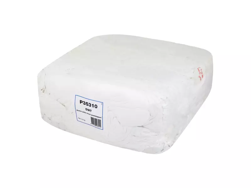 DWT - dunne witte tricot gesneden zak a 10 kg