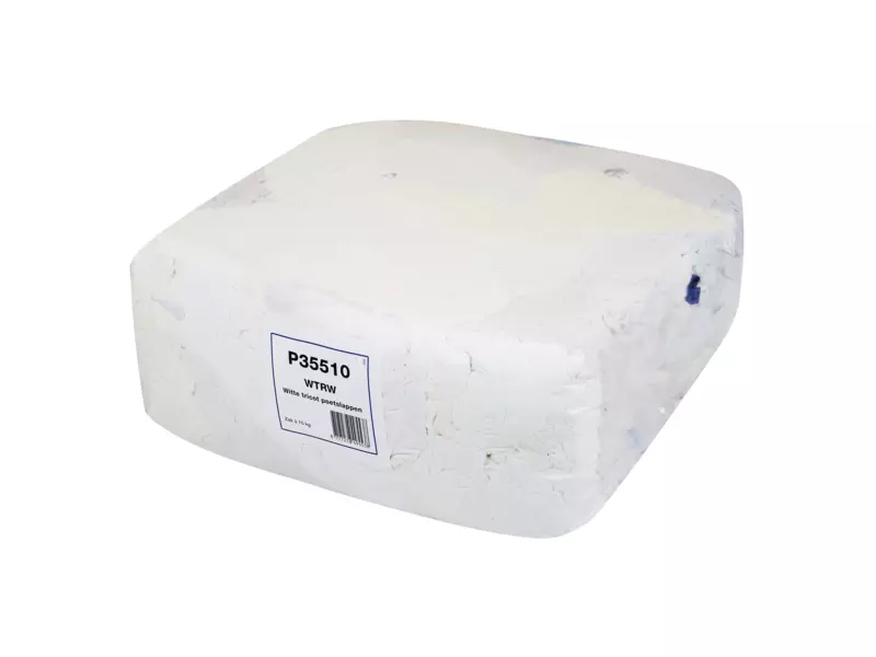 WTRW - witte tricot wit gesneden zak a 10 kg