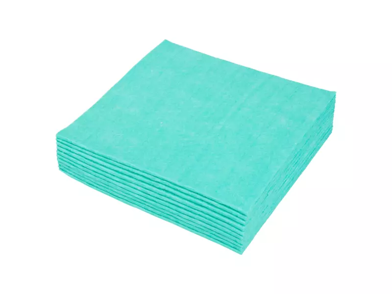 Sopdoek groen A-kwaliteit 1/4 vouw 38 x 40 cm 200 doeken per pak