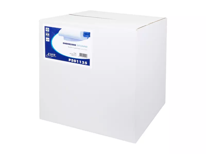 Onderzoektafelpapier recycled 1-laags 150 meter x 40 cm 5 rol