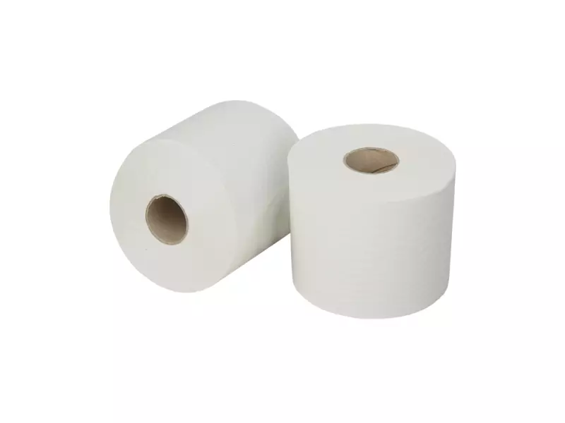 Toiletpapier compact recycled wit 1-laags 150 meter 24 rol