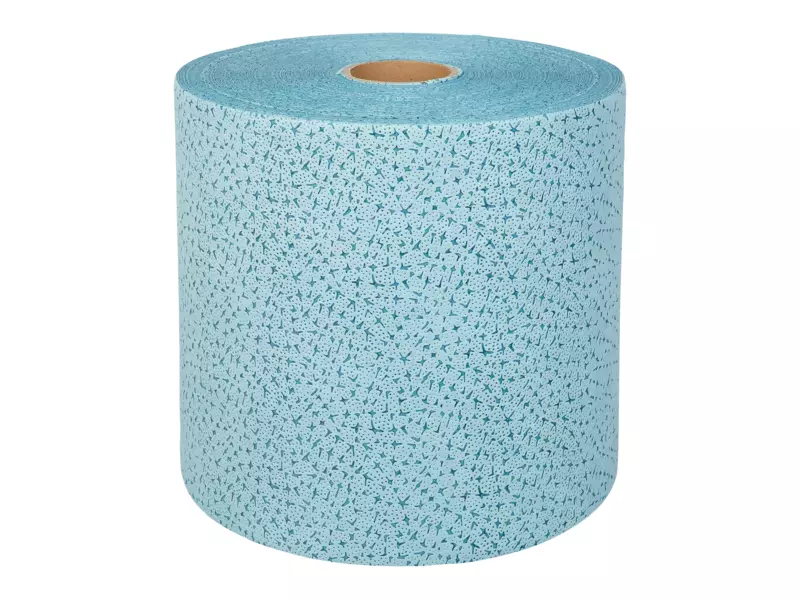 Proptex blauw 38 x 32 cm 500 doeken op rol