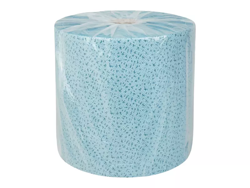 Proptex blauw 38 x 32 cm 500 doeken op rol