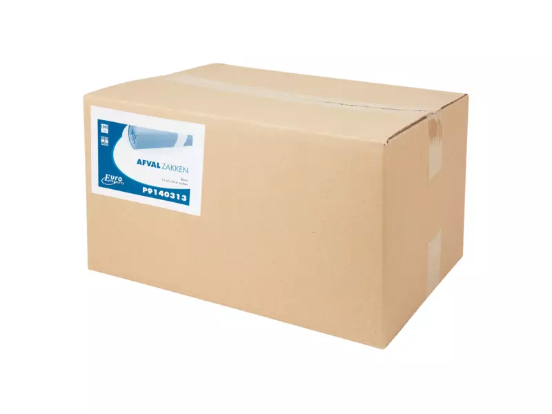 Afvalzak 70 x 110 cm T70 LDPE blauw 10 rol x 20 stuks