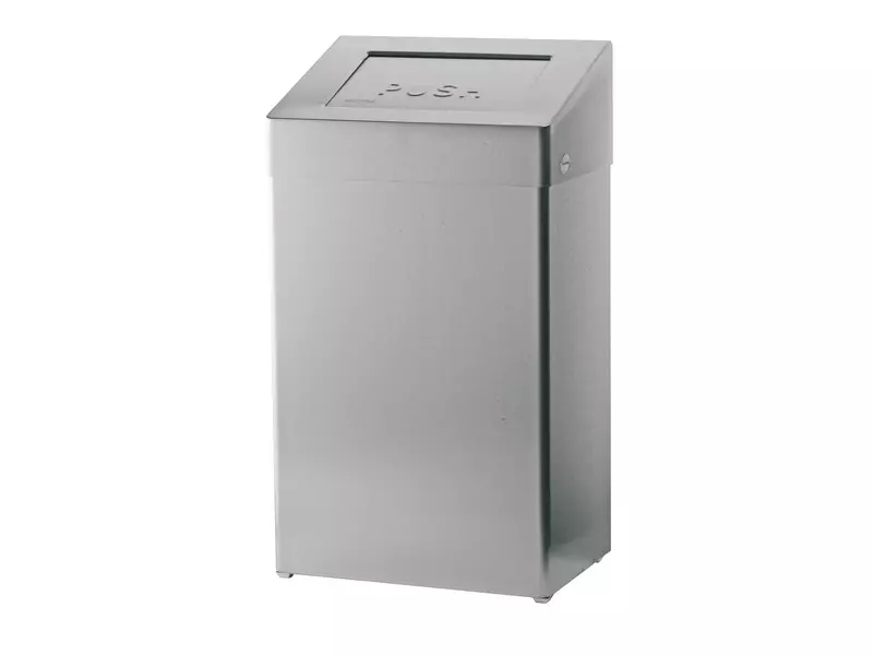 Santral classic afvalbak met zelf- Sluitende inwerpklep. 50 ltr. ABU 50 E