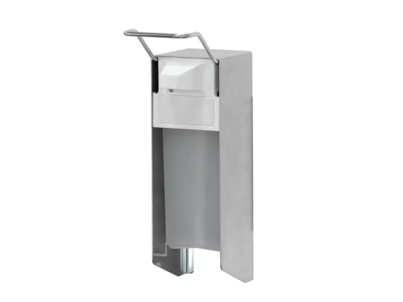 Zeepdispenser korte beugel 500 ml Ingo-man aluminium