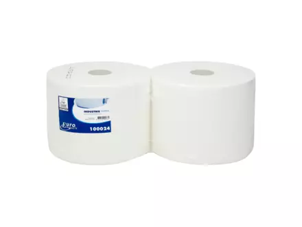 Industriepapier cellulose 1-laags 1000 meter 2 rol