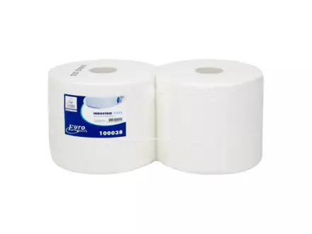 Industriepapier cellulose 2-laags 380 meter 2 rol