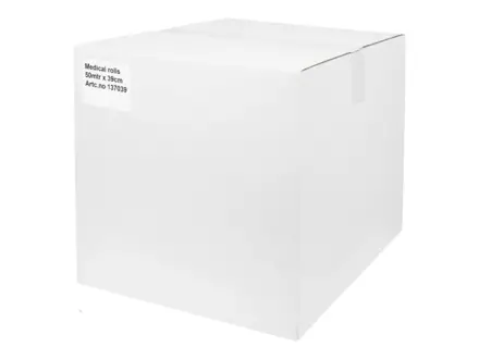 Onderzoektafelpapier cellulose 2-laags 50 meter x 39 cm 9 rol