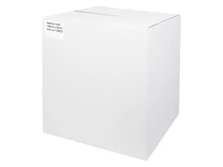 Onderzoektafelpapier cellulose 2-laags 100 meter x 50 cm 6 rol