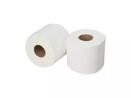 Toiletpapier traditioneel cellulose wit 2-laags 400 vel 10 x 4 rol