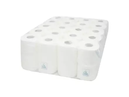 Toiletpapier traditioneel cellulose wit 2-laags 400 vel 10 x 4 rol