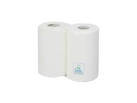 Toiletpapier traditioneel cellulose wit 2-laags 400 vel 10 x 4 rol