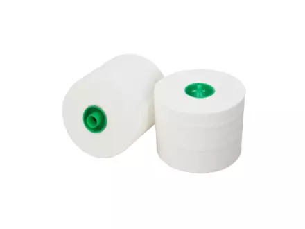 Toiletpapier met dop cellulose wit 3-laags 65 meter 36 rol