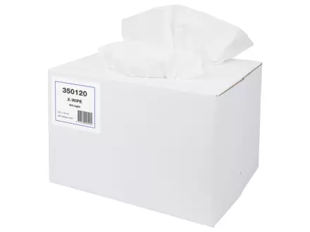 X-wipes wit 42,5 x 30 cm 200 doek in dispenserdoos