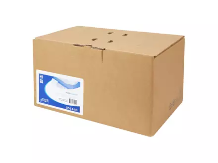 Classic wit 42 x 35 cm vlak gelegd 2 x 120 doeken in doos