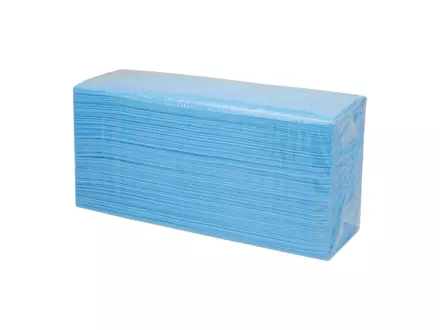 F-wipes blauw 42 x 40 cm 2 x 120 doeken in doos