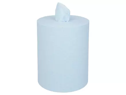 M-wipes blauw 38 x 30 cm 390 doek in dispenserdoos